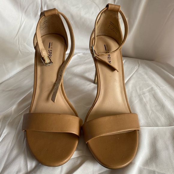 Call It Spring Classic Beige Heels - EU 37.5 - US 7.5 - Picture 3 of 6